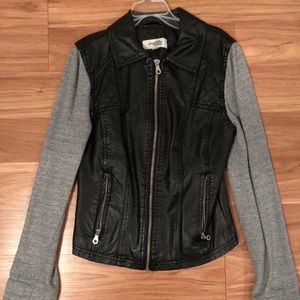 Girl leather jacket from Charlotte Russe